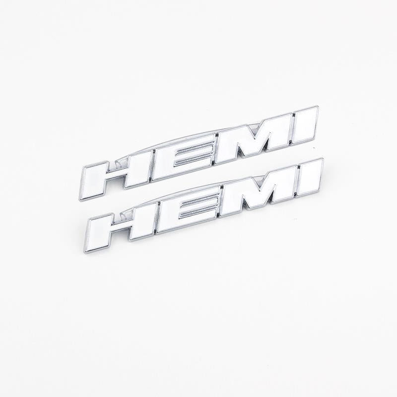 HEMI Fender Badge Overlay Decal | 2Pcs