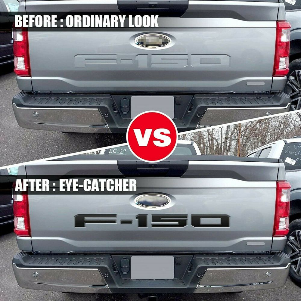 21 - 24 Ford F150 Tailgate Inserts Decals Letters Stickers