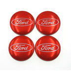 Ford Logo Wheel Center Caps | 4pcs