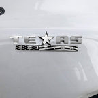 2Pcs TEXAS EDITION Emblem For Chevy Silverado Sierra Truck Universal Decal