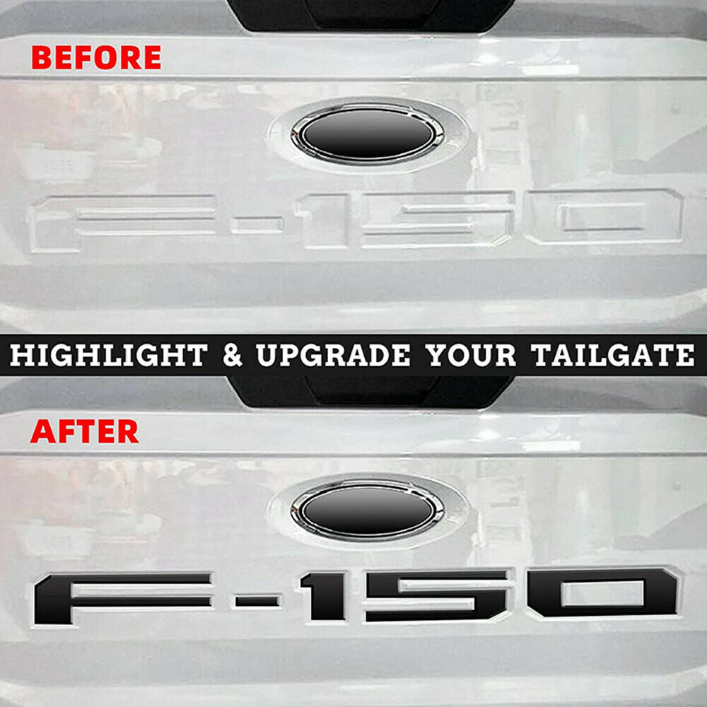 18 - 20 Ford F150 Tailgate Inserts Decals Letters Stickers
