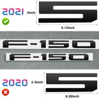 21 - 24 Ford F150 Tailgate Inserts Decals Letters Stickers