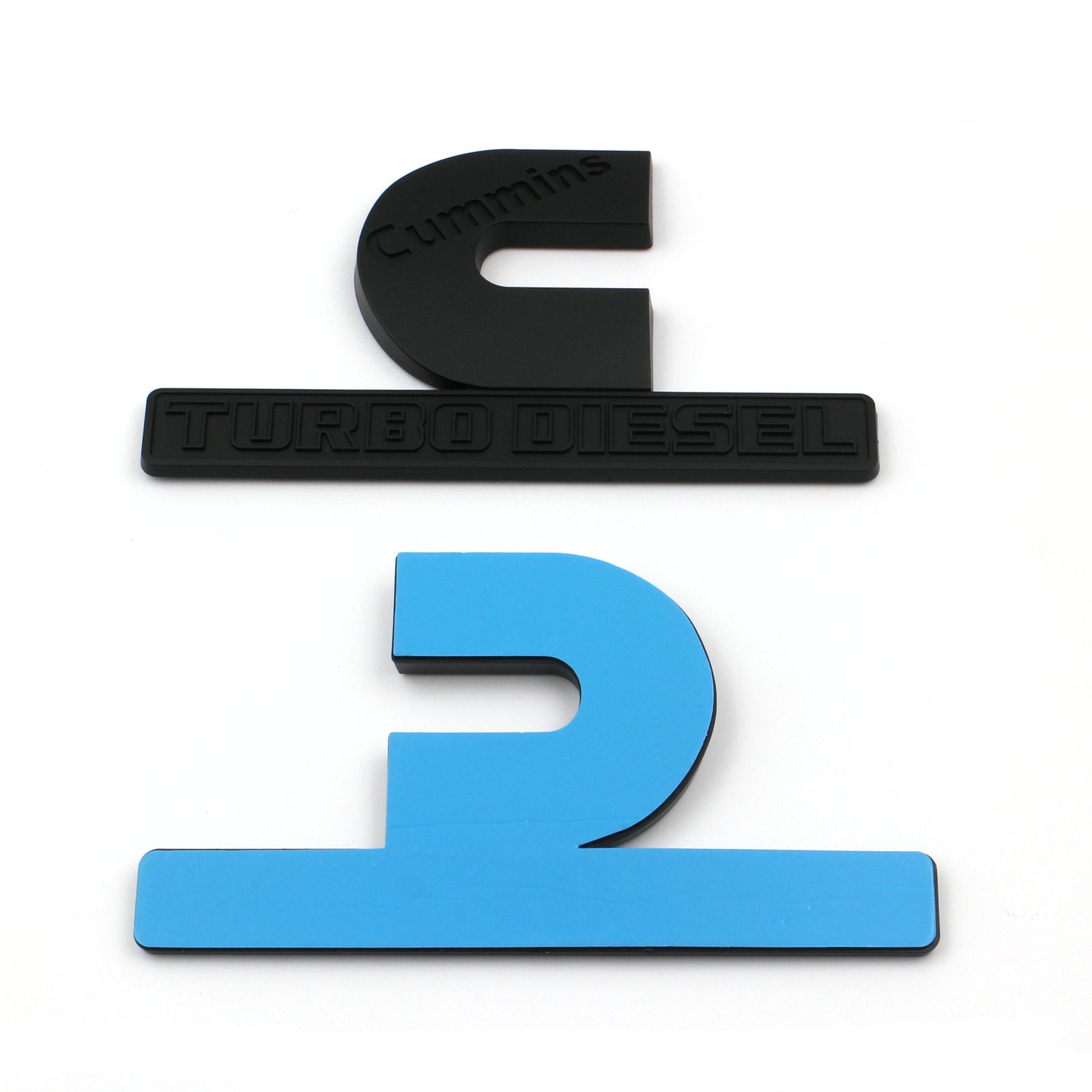 Cummins Turbo Diesel Badge for RAM 2500 3500  | 2Pcs