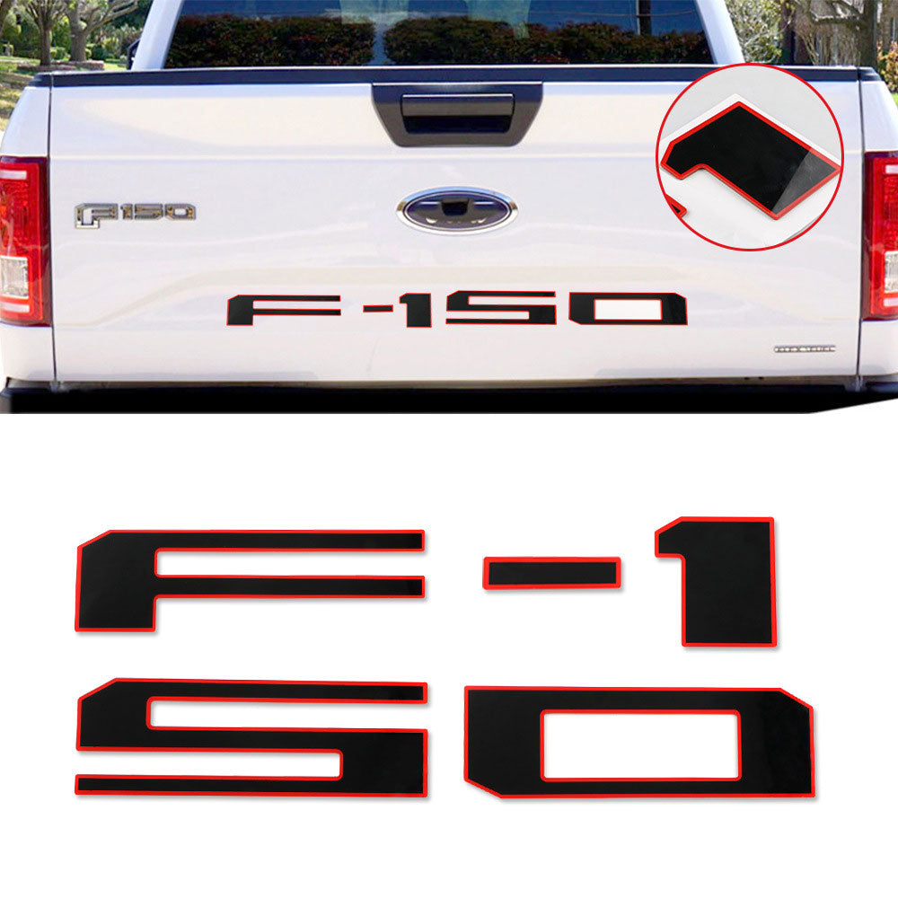 21 - 24 Ford F150 Tailgate Inserts Decals Letters Stickers