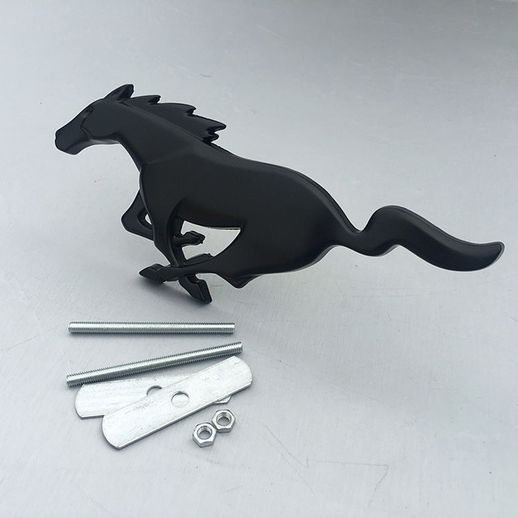 Metal 3D Grille Stickers For 2010-2022 Mustang Imagen principal del producto