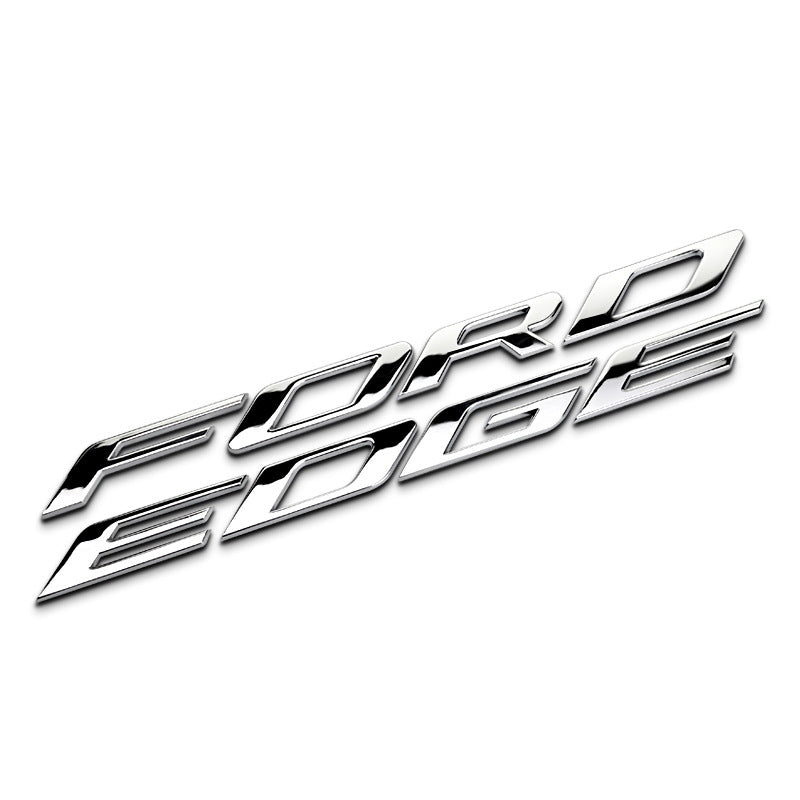 Front Hood FORD EDGE Letters 3D Sticker