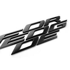 Front Hood FORD EDGE Letters 3D Sticker