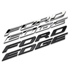 Front Hood FORD EDGE Letters 3D Sticker