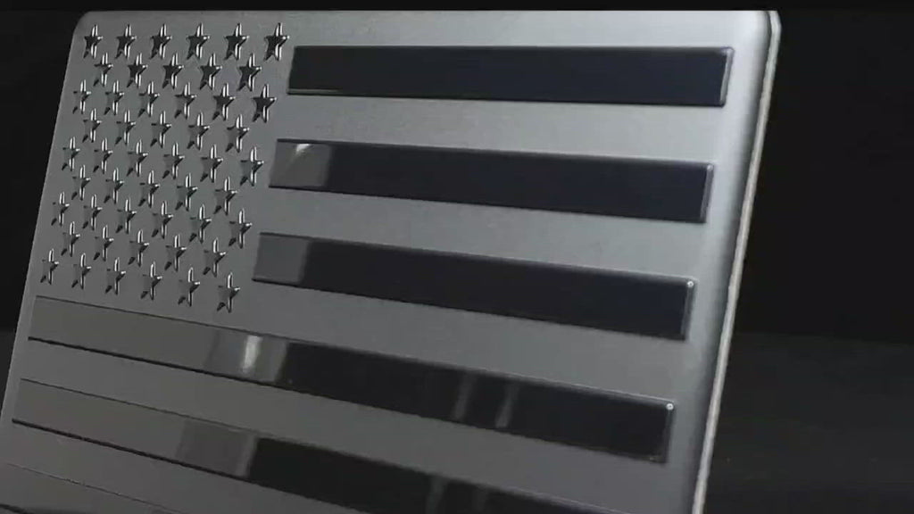 3D American Flag Emblem | 2pcs