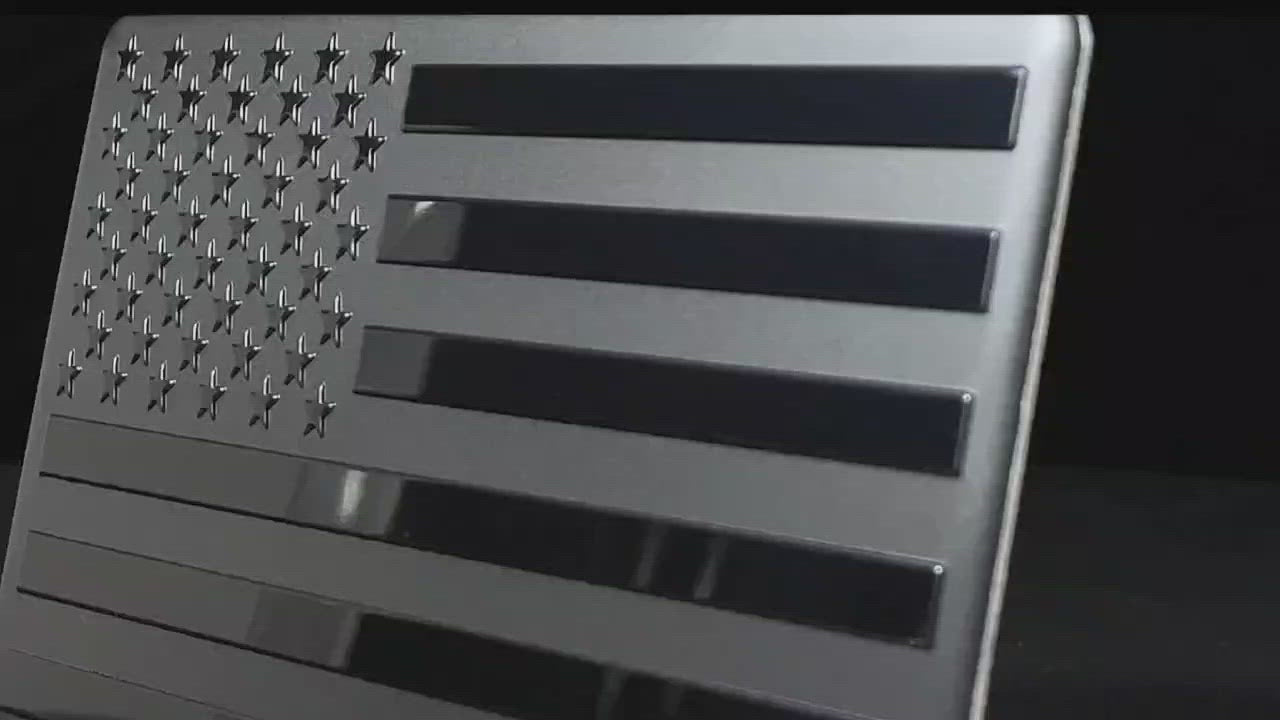 3D American Flag Emblem | 2pcs