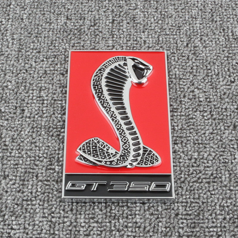 GT350 Emblem Fender For Mustang Shelby | 1Pc