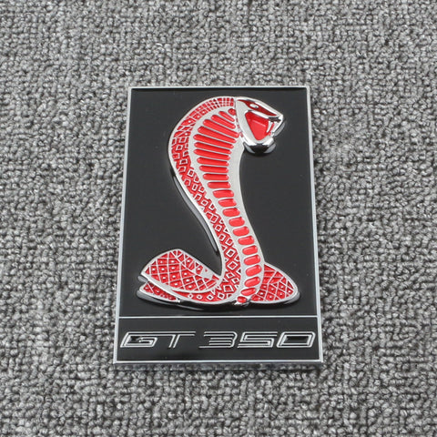 GT350 Emblem Fender For Mustang Shelby | 1Pc