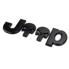 JEEP Skull Hood Metal Emblem for 2014-2022 Jeep Grand Cherokee