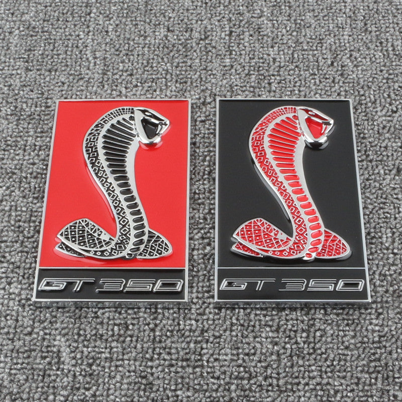GT350 Emblem Fender For Mustang Shelby | 1Pc Imagen principal del producto