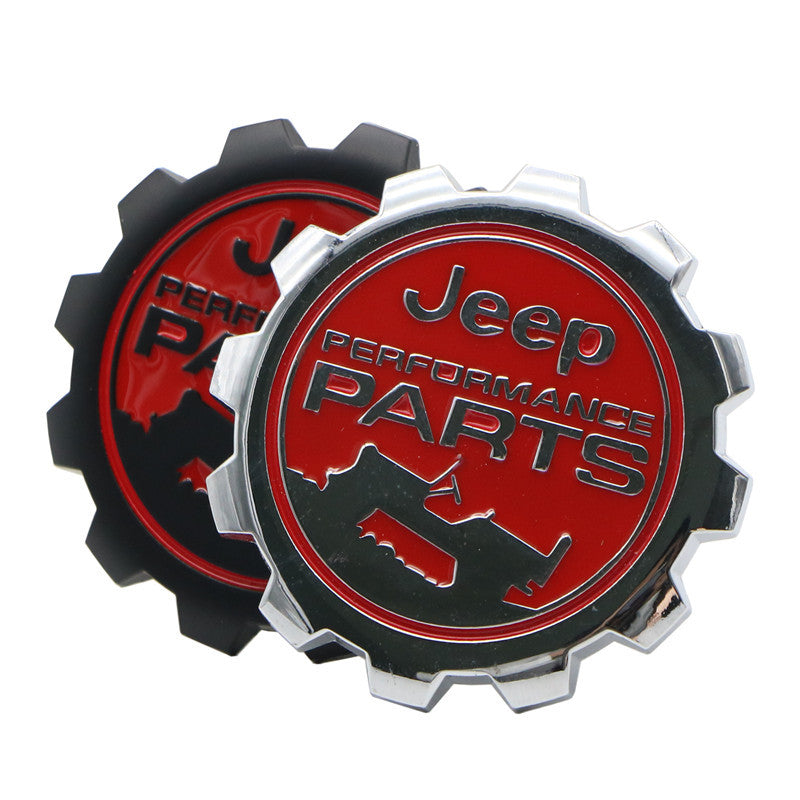 Jeep Liberty Wrangler Cherokee Trail Rated 4x4 Fender Emblem Badge