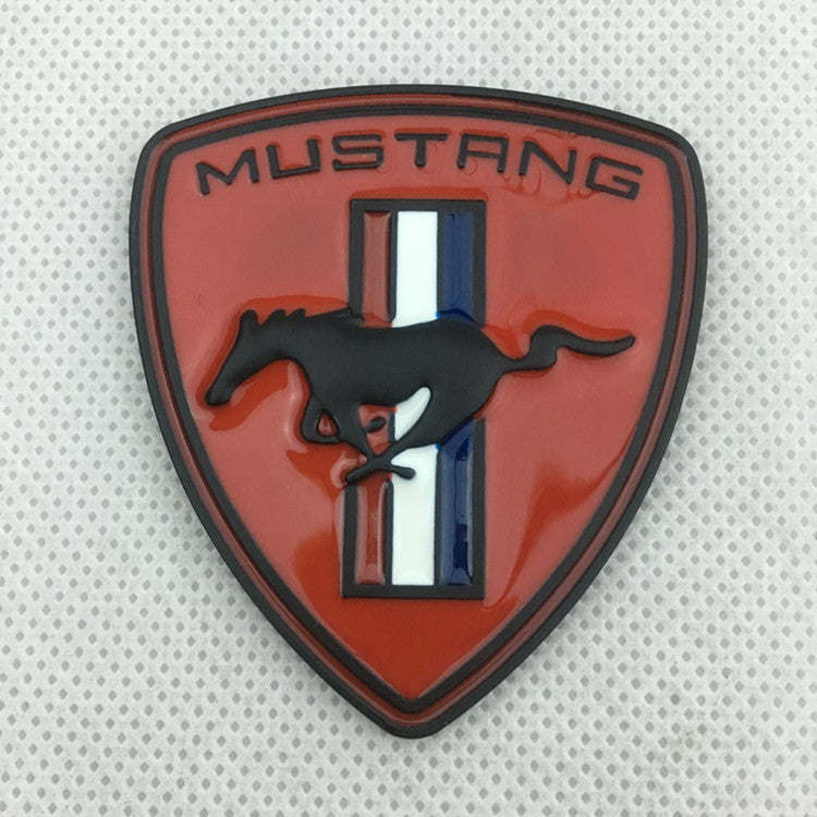 Ford Mustang 3D Metal Chrome Fender Emblem | 1Pc