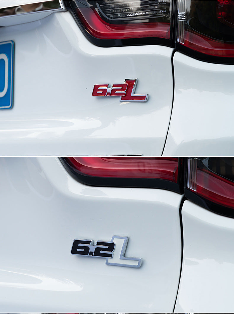 6.2L Sticker Emblem Decals For Ford Raptor F150