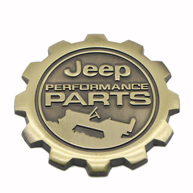 Jeep Liberty Wrangler Cherokee Trail Rated 4x4 Fender Emblem Badge