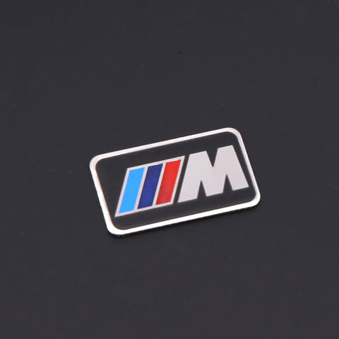 BMW M 3D Steering Wheel Stickers | 2Pcs