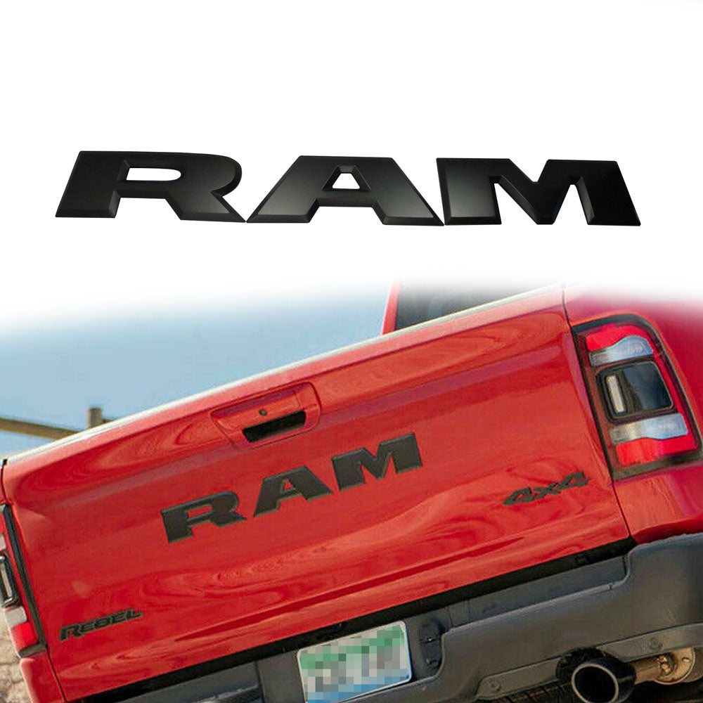 For 2015-2020 Ram 1500 Rear Tailgate Letters Emblem Inserts Badges