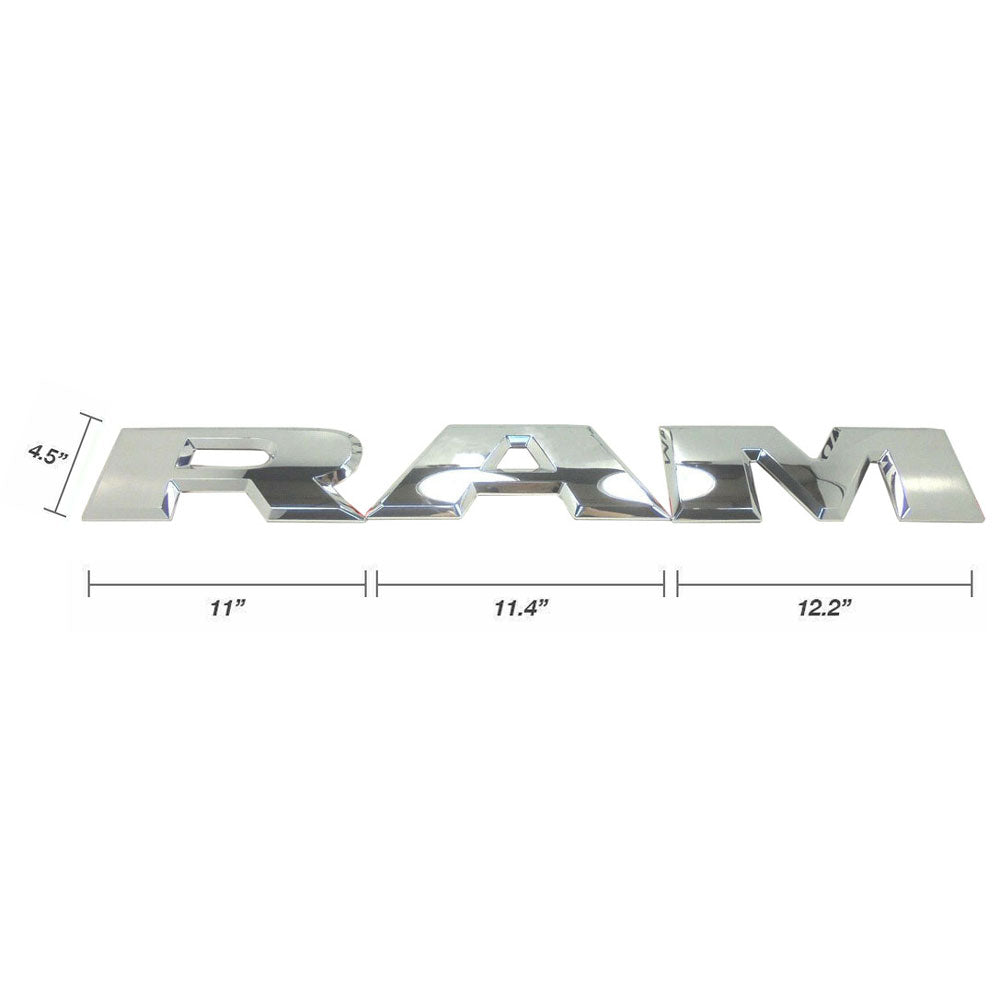 For 2015-2020 Ram 1500 Rear Tailgate Letters Emblem Inserts Badges