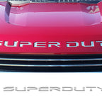 3D SUPERDUTY Insert Emblem Letter For Ford F250 F350 Super Duty
