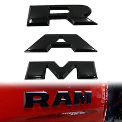 For 2015-2020 Ram 1500 Rear Tailgate Letters Emblem Inserts Badges