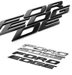 Front Hood FORD EDGE Letters 3D Sticker