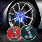 4PCS 54mm Floating LED Wheel Center Caps for 2015-2024 Ford Mustang